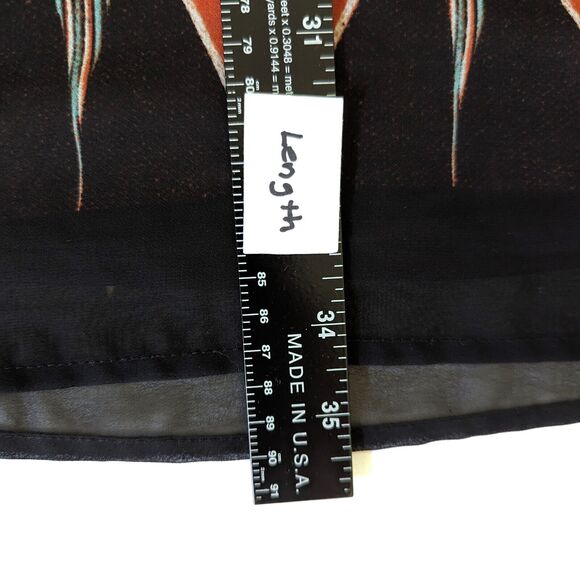Rabbit Designs Size 12 Dress Southwest Aztec Geometric Sleeveless A-Line - Picture 8 of 11